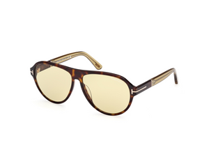 52N - Dark Havana with Photochromic Green Lenses