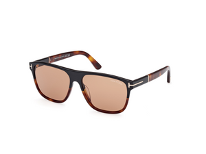 05E - Black Gradient with Brown Lenses