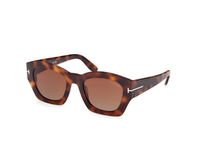 53F - Blonde Havana with Gradient Brown Lenses