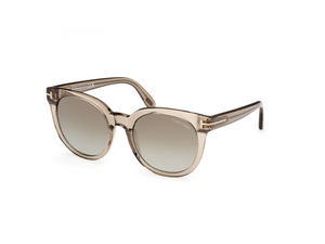 45G - Shiny Light Brown with Brown Mirror Lenses