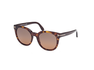 52H - Dark Havana with Polarized Brown Lenses