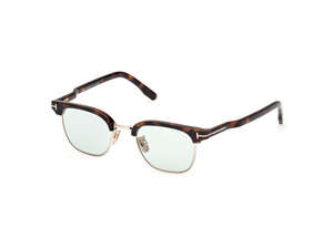 52N - Dark Havana with Green Lenses