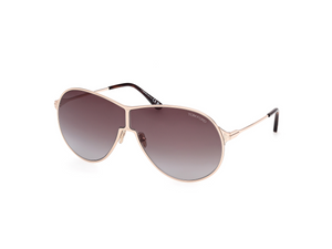 28K - Shiny Rose Gold with Gradient Roviex Lenses