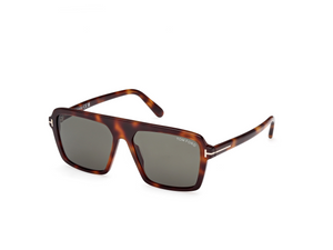 52E - Dark Havana with Brown Lenses