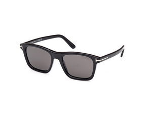 01D - Shiny Black with Polarized Smoke Lenses