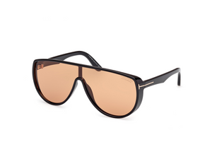 01E - Shiny Black with Photochromic Brown Lenses