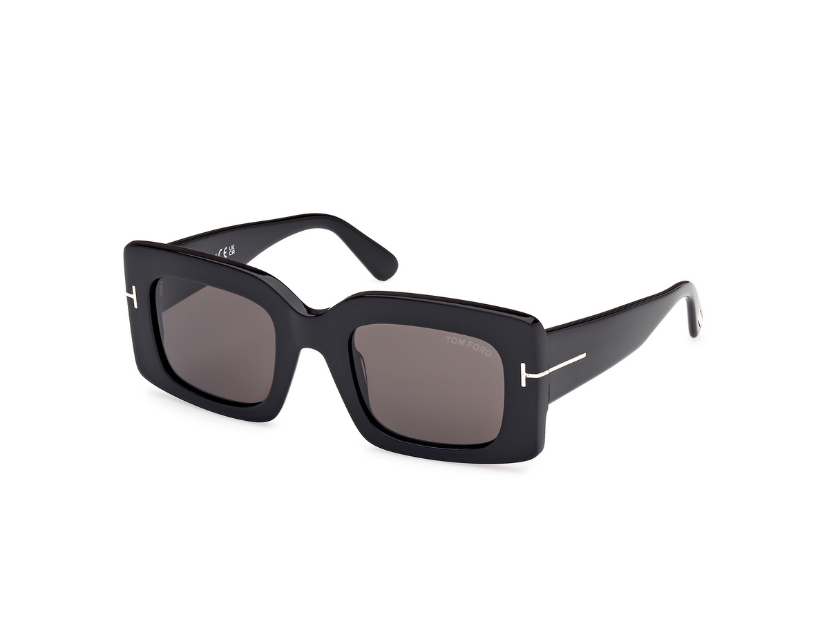 New Authentic TOM FORD Brigitta FT1188/S 45E Sunglasses Tom Ford Brigitta Sunglasses TF1188 45E Transparent Brown  main image 4