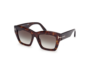 52B - Dark Havana with Gradient Smoke Lenses
