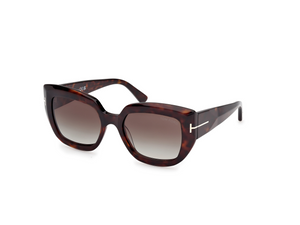 52B - Dark Havana with Gradient Smoke Lenses