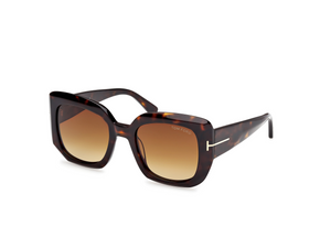 52F - Dark Havana with Gradient Brown Lenses