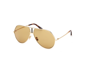30E - Shiny Deep Gold with Brown Lenses