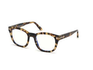056 - Colored Havana with Clear Lenses