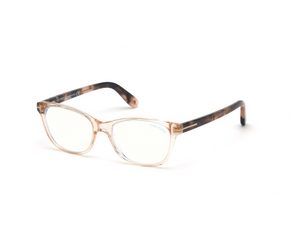 072 - Shiny Light Pink with Clear Lenses