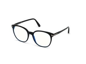 001 - Shiny Black with Clear Lenses