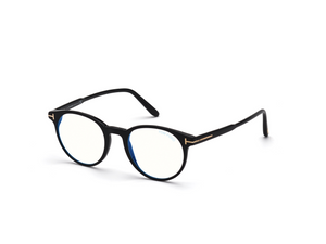 001 - Shiny Black with Clear Lenses