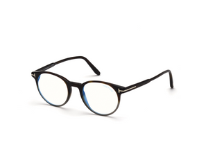 056 - Havana Gradient with Clear Lenses