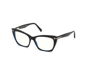 001 - Shiny Black with Clear Lenses