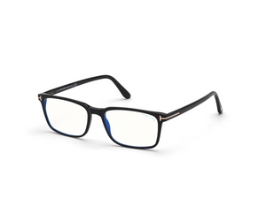 001 - Shiny Black with Clear Lenses