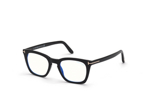 001 - Shiny Black with Clear Lenses