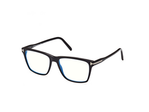 001 - Shiny Black with Clear Lenses