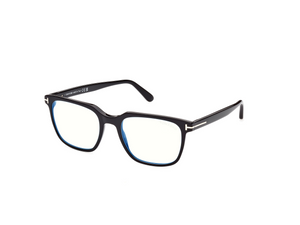 001 - Shiny Black with Clear Lenses