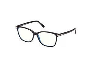 001 - Shiny Black with Clear Lenses