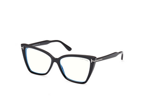 001 - Shiny Black with Clear Lenses