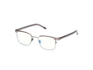 008 - Matte Dark Ruthenium with Clear Lenses