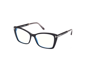 001 - Shiny Black with Clear Lenses