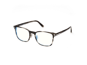 020 - Dark Havana with Clear Lenses