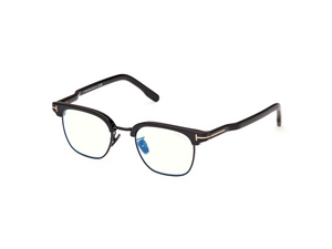 001 - Shiny Black with Clear Lenses