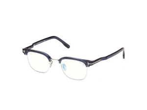 090 - Shiny Blue with Clear Lenses