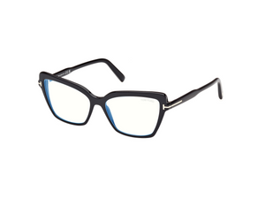 001 - Shiny Black with Clear Lenses