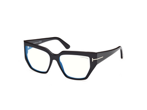 001 - Shiny Black with Clear Lenses