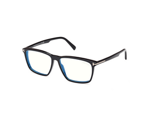 001 - Shiny Black with Clear Lenses