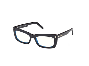 001 - Shiny Black with Clear Lenses