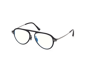 005 - Matte Black with Clear Lenses