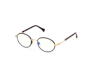 050 - Shiny Dark Brown with Clear Lenses