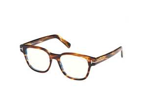 050 - Shiny Dark Brown with Clear Lenses