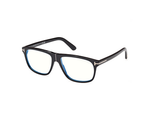 001 - Shiny Black with Clear Lenses