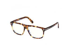 053 - Blonde Havana with Clear Lenses