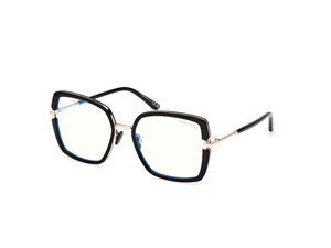 001 - Shiny Black with Clear Lenses