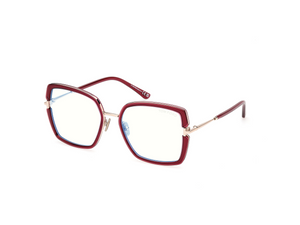 075 - Shiny Dark Fuxia Clear Lenses