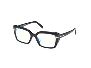 001 - Shiny Black with Clear Lenses