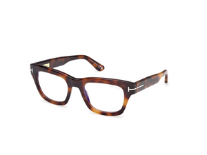 053 - Blonde Havana with Clear Lenses