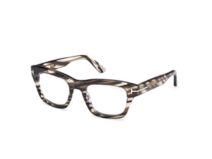 056 - Colored Havana with Clear Lenses