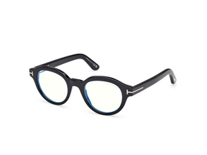 001 - Shiny Black with Clear Lenses