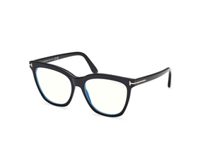 001 - Shiny Black with Clear Lenses