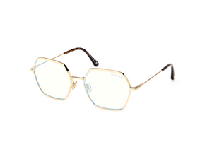 030 - Shiny Deep Gold with Clear Lenses