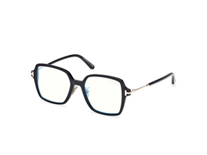 001 - Shiny Black with Clear Lenses